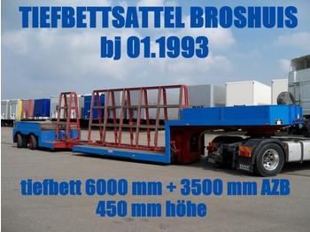 Broshuis TIEFBETTSATTEL 2a. 6000mm tiefbett/0,45m h - Góndola rebajadas semirremolque