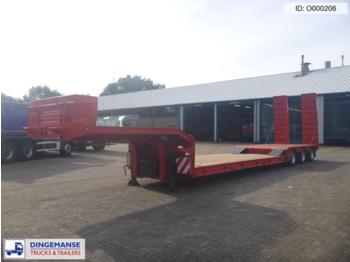Galtrailer 3-axle lowbed trailer 50000 kg / steering axle - Góndola rebajadas semirremolque