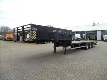 SDC 3-axle semi-lowbed container trailer 10-20-30 ft - Góndola rebajadas semirremolque