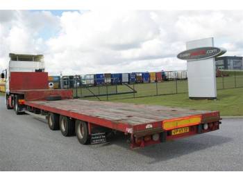 Góndola rebajadas semirremolque para transporte de equipos pesados HRD Tieflader: foto 1