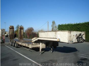 Góndola rebajadas semirremolque para transporte de equipos pesados Kaiser 3 Essieux extensible: foto 1