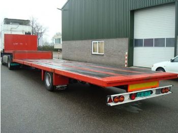 Góndola rebajadas semirremolque para transporte de equipos pesados Latre D16/83: foto 1