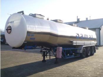 Cisterna semirremolque para transporte de substancias químicas Magyar Chemical tank inox 33 m3 / 4 comp.: foto 1