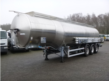 Cisterna semirremolque para transporte de combustible Magyar Fuel tank inox 38.4 m3 / 8 comp: foto 1