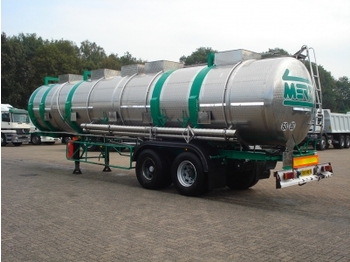 Cisterna semirremolque para transporte de substancias químicas Maisonneuv ADR Inox 33.5m3 / 5 RESERVED!!!: foto 1