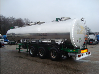 Cisterna semirremolque para transporte de substancias químicas Maisonneuv Stainless steel tank 33.7m3 - 5: foto 1