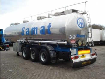 Cisterna semirremolque para transporte de substancias químicas Maisonneuve L4BH Inox 28.5m3 / 1 / RESERVED!!!: foto 1