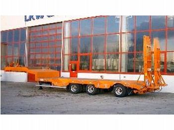 Góndola rebajadas semirremolque para transporte de equipos pesados nuevo Möslein 3 Achs Satteltieflader mit Radmulden: foto 1