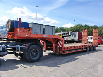Góndola rebajadas semirremolque para transporte de equipos pesados Nicolas B32070 Tieflader: foto 1