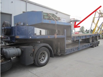 Góndola rebajadas semirremolque para transporte de equipos pesados Nicolas FULL STEEL SUSPENSION: foto 1