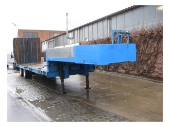 Góndola rebajadas semirremolque para transporte de equipos pesados Nicolas ORIGINAL: foto 1