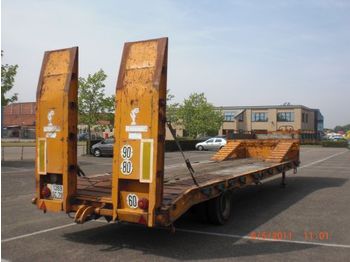Góndola rebajadas semirremolque para transporte de equipos pesados Nicolas PORTE ENGIN 1 ESSIEUX: foto 1