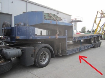 Góndola rebajadas semirremolque para transporte de equipos pesados Nicolas TKL (FULL STEEL SUSPENSION): foto 1