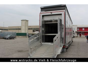 Transporte de ganado semirremolque nuevo Pezzaioli 2 x SBA31-SR  3 Stock "Neu" Sofort: foto 1