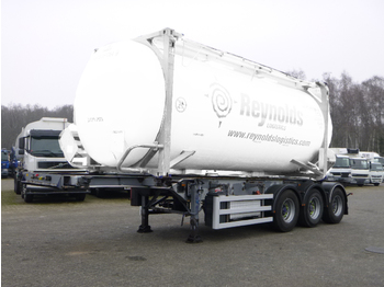 SDC 3-axle container trailer 20-30 ft + pump - Portacontenedore/ Intercambiable semirremolque