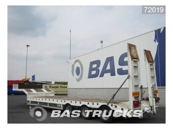 Góndola rebajadas semirremolque para transporte de equipos pesados ROJO Hydr Rampen Lenkachse Liftachse S3EV-17-G: foto 1