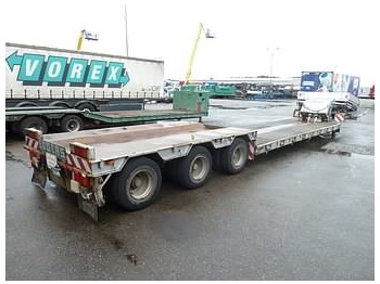 Góndola rebajadas semirremolque para transporte de equipos pesados SCHEUERLE 48T 3X STEER AXLE: foto 1