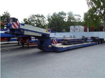 Góndola rebajadas semirremolque para transporte de equipos pesados Scheuerle 2-Achs-Tiefbett: foto 1