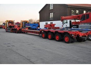Góndola rebajadas semirremolque para transporte de equipos pesados Scheuerle EURO COMBI 3 + 4: foto 1
