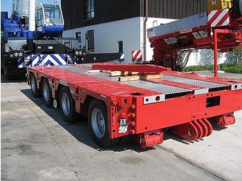 Góndola rebajadas semirremolque para transporte de equipos pesados Scheuerle Inter Combi 4-achs: foto 1