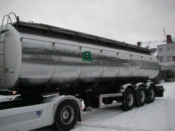 Cisterna semirremolque para transporte de leche Viberti Santi 3 Kammer Isoliert 31.000L: foto 1