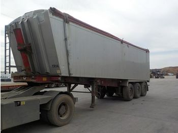  2007 Weightlifter Tri Axle Insulated Bulk Tipping Trailer c/w WLI, Easy Sheet (Plating Certificate Available, Tested 05/20) - Volquete semirremolque