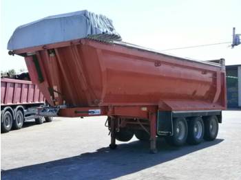 Tisvol SVAC/3E Tipper trailer 25m3 HALF-PIPE - Volquete semirremolque