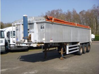 Weightlifter Tipper trailer alu 28 m3 + tarpaulin - Volquete semirremolque
