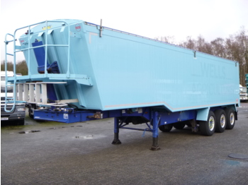 Weightlifter Tipper trailer alu 51.5 m3 + tarpaulin - Volquete semirremolque
