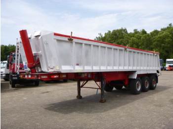 Weightlifter Tipper trailer alu / steel 34.5 m3 + tarpaulin - Volquete semirremolque