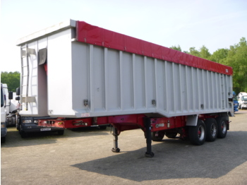 Wilcox Tipper trailer alu 54 m3 + tarpaulin - Volquete semirremolque