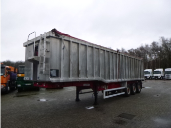 Wilcox Tipper trailer alu 55 m3 + tarpaulin - Volquete semirremolque