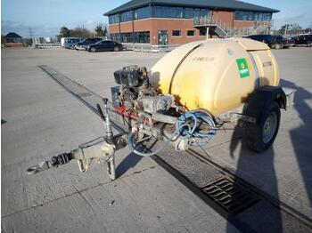  Western Single Axle Plastic Water Bowser, Yanmar Pressure Washer (Spares) - Hidrolimpiadora
