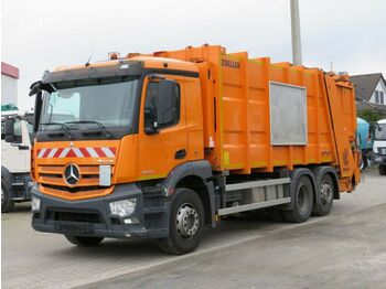 Camión de basura Mercedes-Benz Antos 2536 L 6x2 Müllwagen Zoeller + Schüttung: foto 1