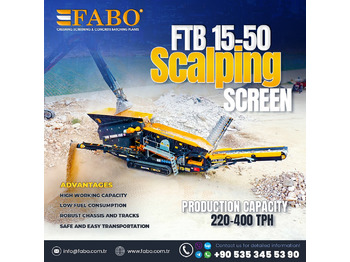 FABO FTB 15-50 Mobile Scalping Screen | Ready in Stock - Trituradora móvil: foto 1